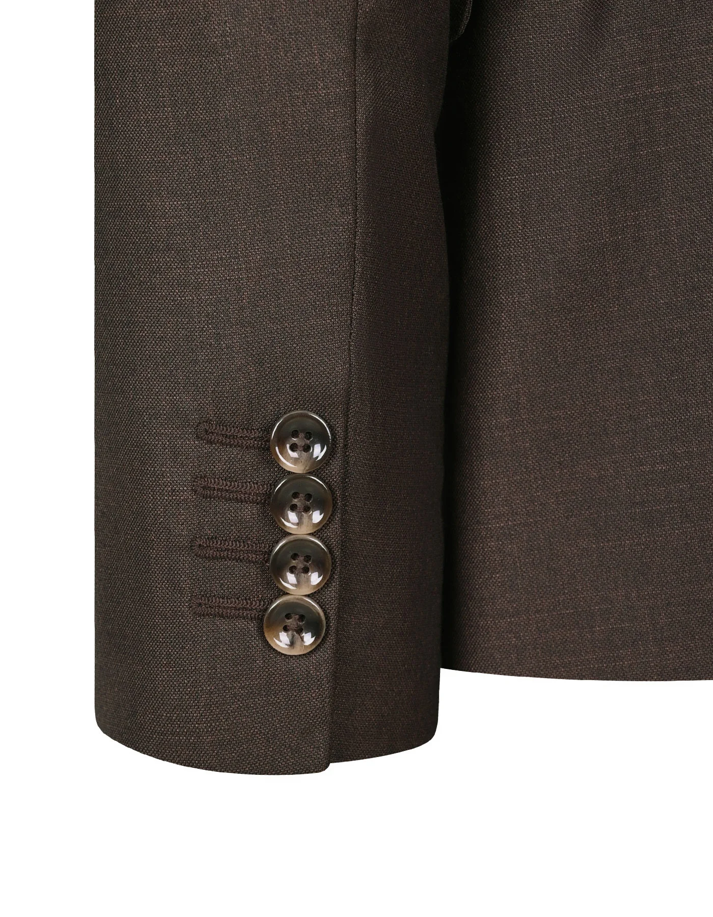 Chocolate Texture Classic Fit Suit - Image 4