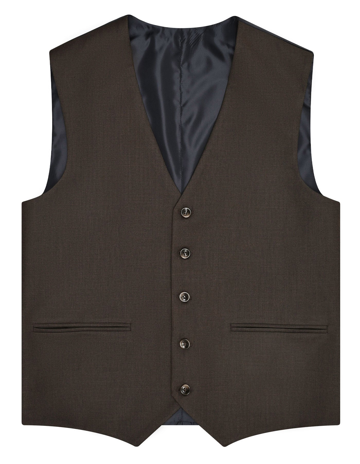 Chocolate Texture Tailored Smart Fit Suit - Image 3