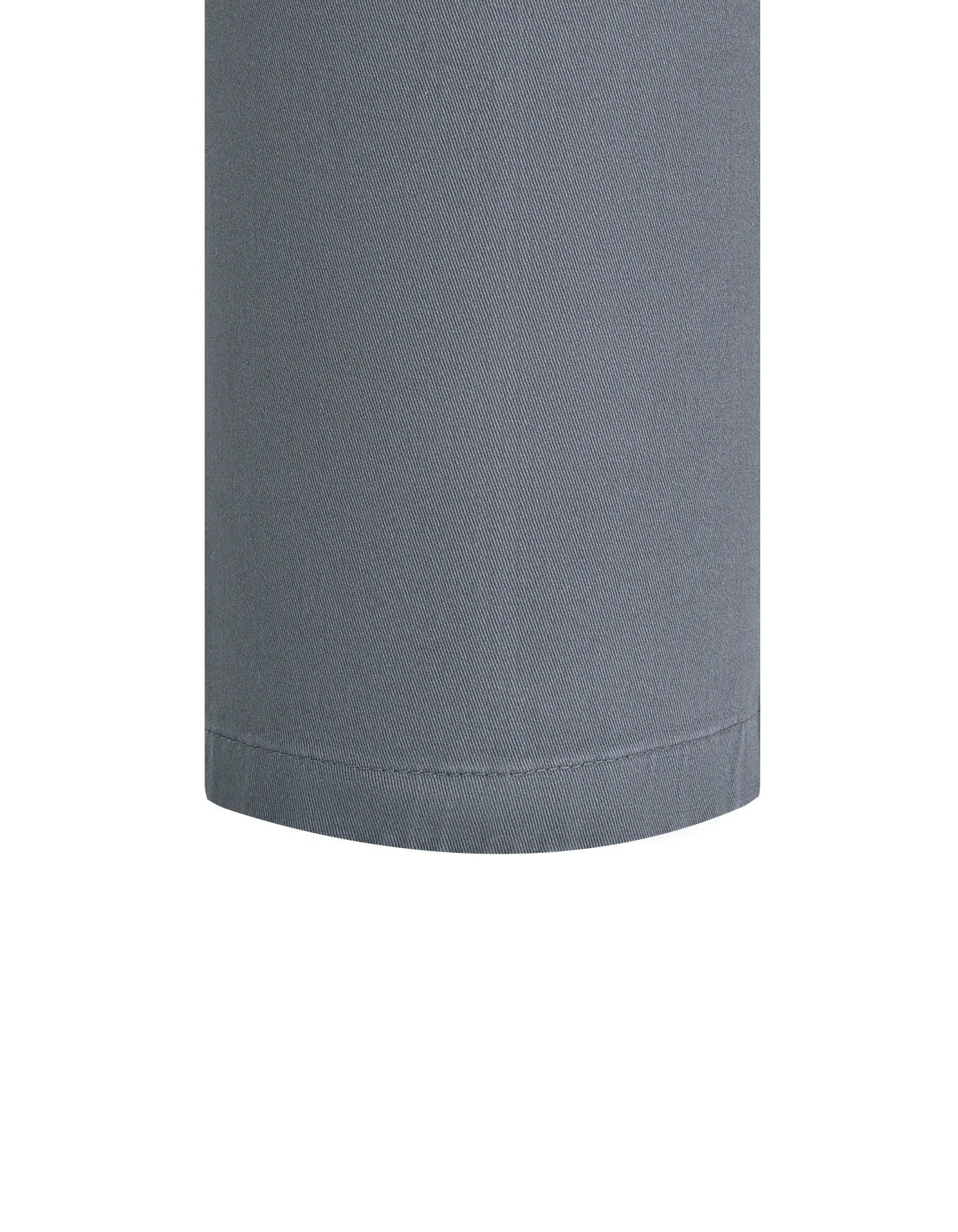 Grey Classic Fit Cotton Trouser - Image 4