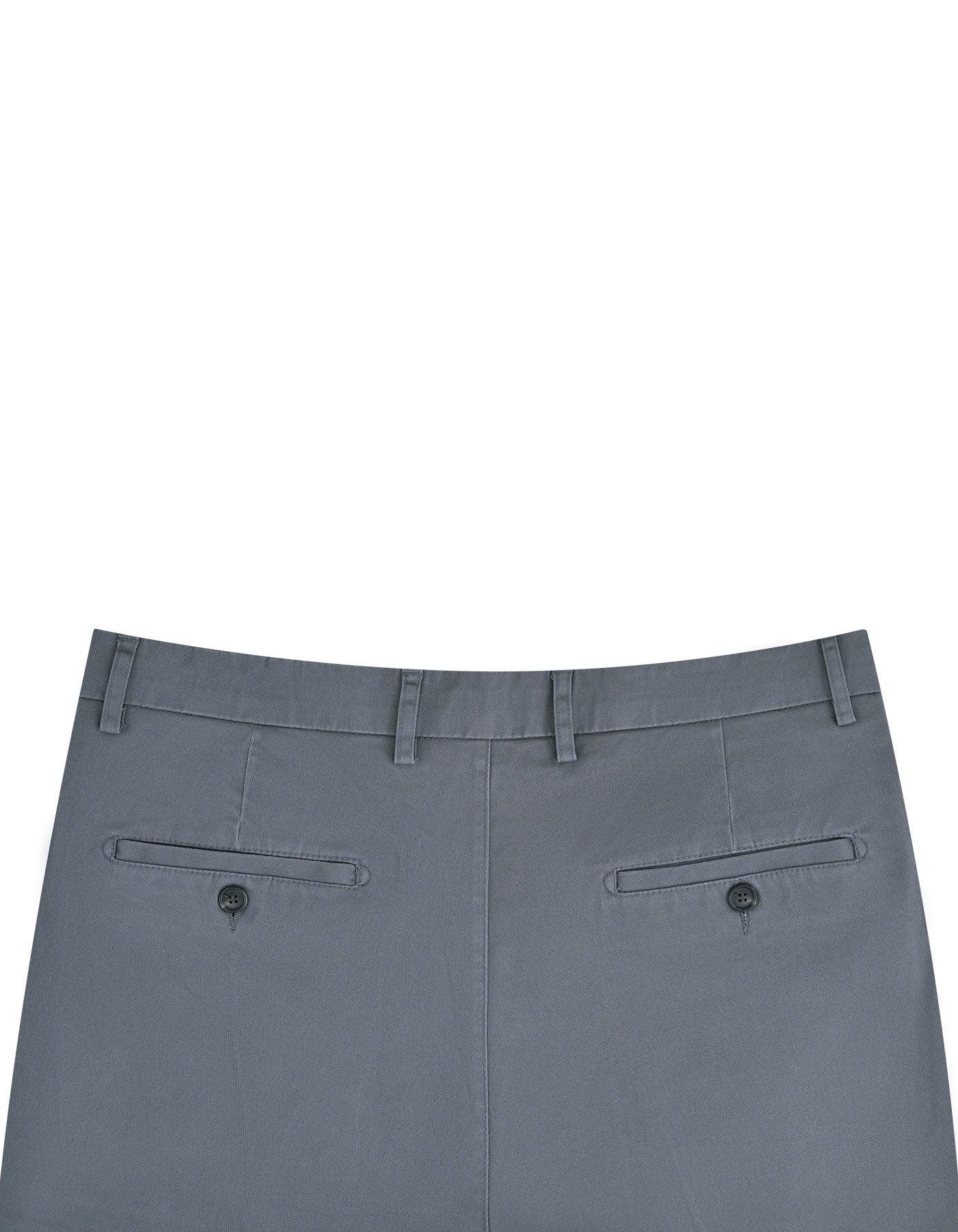 Grey Smart Fit Cotton Trouser - Image 3